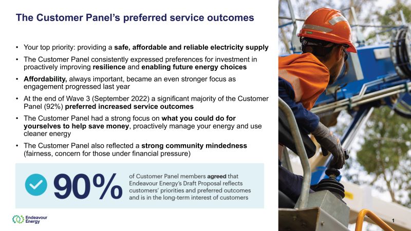Empowering customers with information on the future of energy